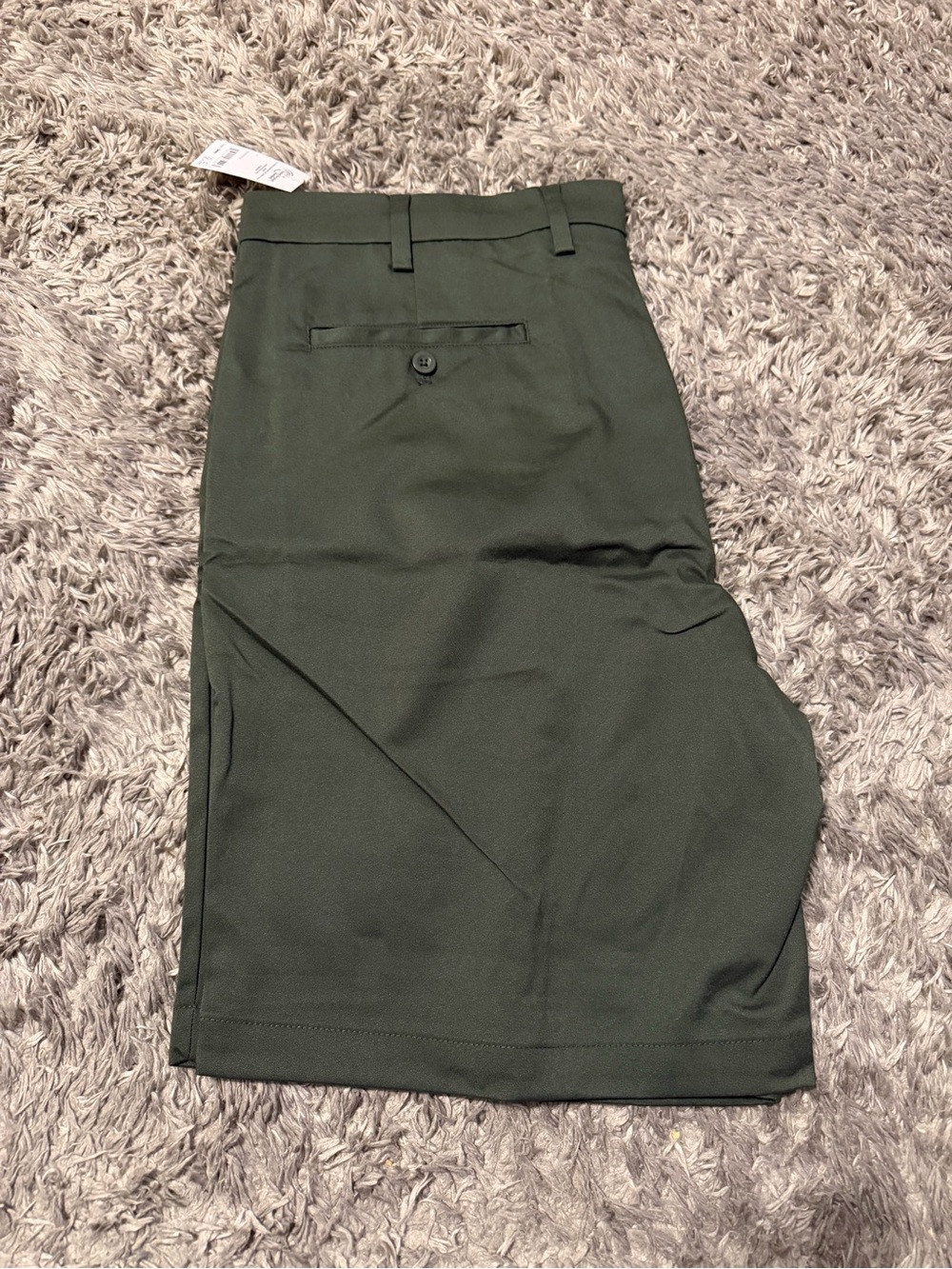 Men's olive Green Classic golf Shorts